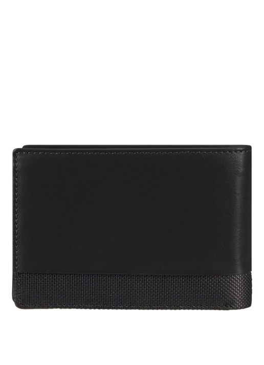 Samsonite Pro-DLX 6 portemonnee van leer - voorkant 3 zwart