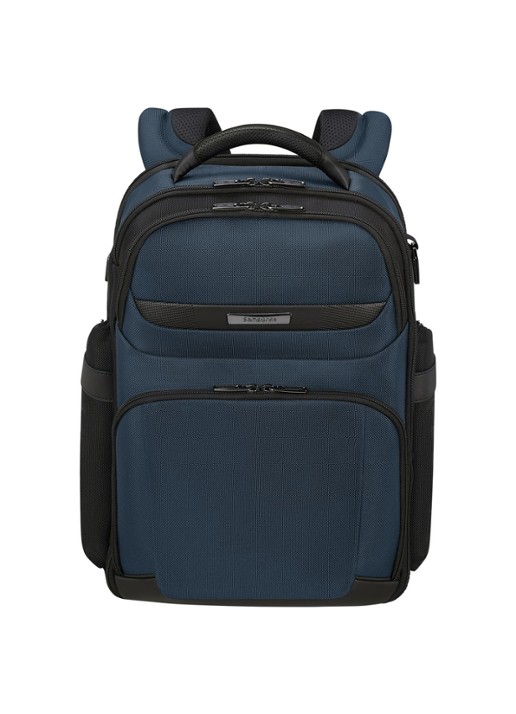 Samsonite Pro-DLX 6 rugzak met 15,6 inch laptopvak - voorkant donkerblauw