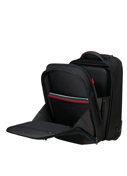 Samsonite Pro-DLX 6 rugzak met 17,3 inch laptopvak - voorkant 4 zwart