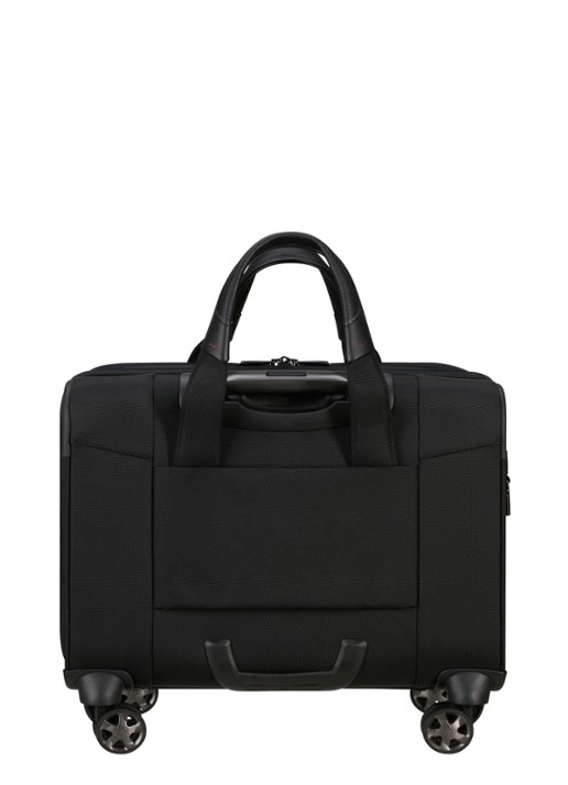 Samsonite Pro-DLX 6 spinner businesstas met 15,6 inch laptopvak - achterkant 4 zwart