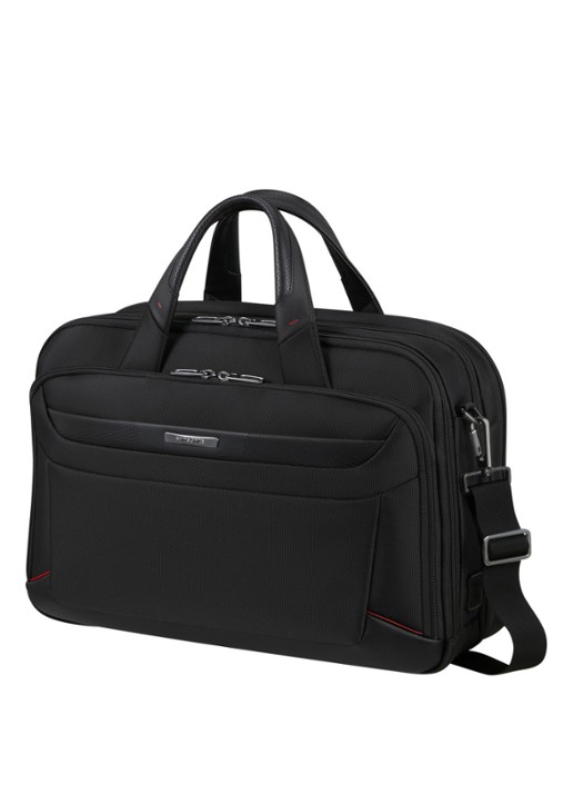 Samsonite Pro-DLX 6 vergrootbare businesstas met 15,6 inch laptopvak - voorkant 3 zwart