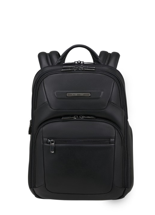 Samsonite PRO-DLX rugzak met 14,1 inch laptopvak - voorkant 2 zwart