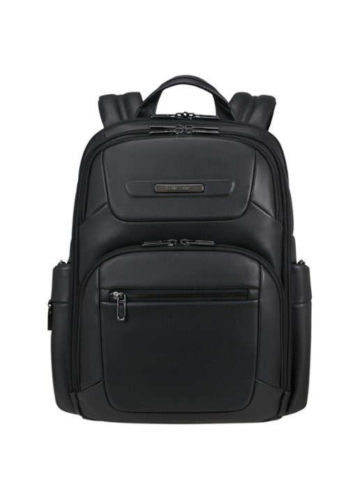 Samsonite PRO-DLX rugzak met 15,6 inch laptopvak - voorkant zwart