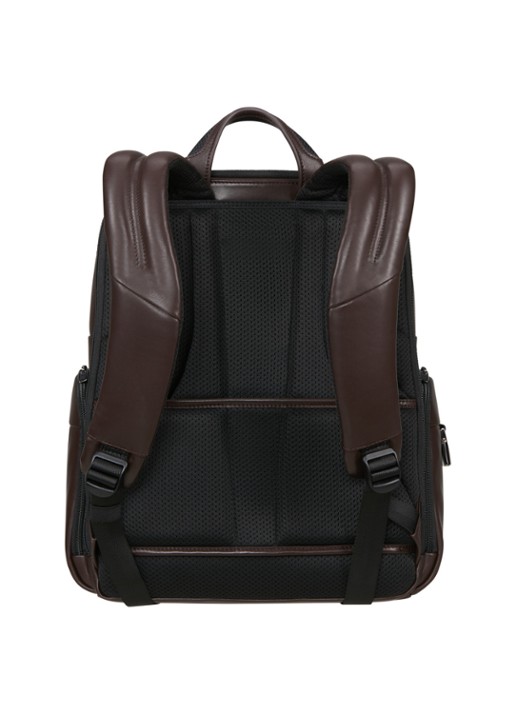 Samsonite PRO-DLX rugzak met 15,6 inch laptopvak - achterkant 2 donkerbruin