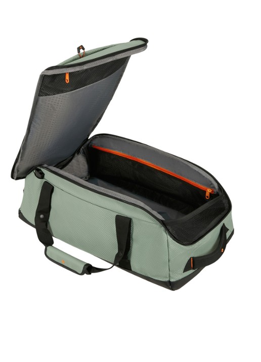Samsonite PRODIVER DUFFLE S COFFEE BEAN - achterkant 3 lichtgroen