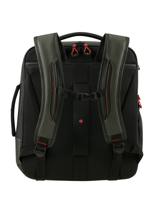 Samsonite Prodiver M rugzak met 15,6 inch laptopvak - achterkant groen