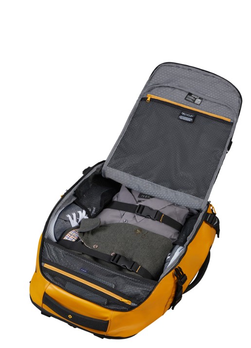Samsonite Prodiver rugzak - achterkant 2 geel