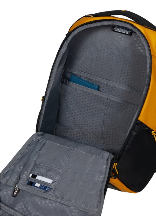 Samsonite Prodiver Urban laptoprugzak - achterkant 5 geel