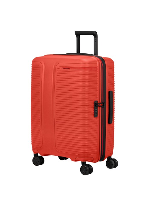Samsonite Prodiver vergrootbare spinner 69 cm - voorkant 4 oranjerood