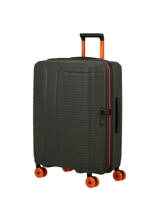 Samsonite Prodiver vergrootbare spinner 69 cm - voorkant 3 mosgroen