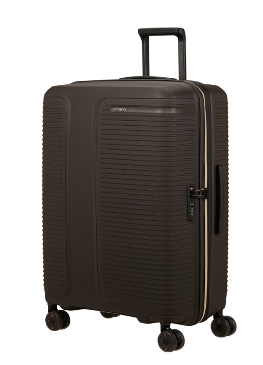 Samsonite Prodiver vergrootbare spinner 75 cm - voorkant 3 donkerbruin