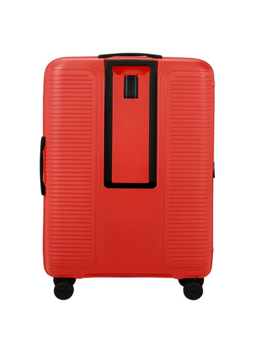 Samsonite Prodiver vergrootbare spinner 81 cm - achterkant oranjerood