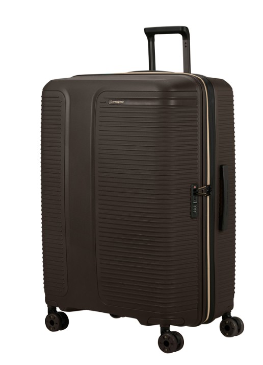 Samsonite Prodiver vergrootbare spinner 81 cm - voorkant 2 donkerbruin