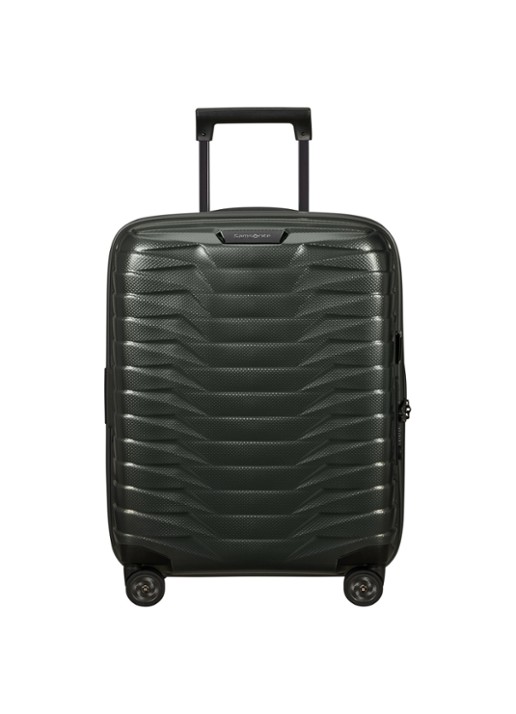 Samsonite Proxis Biz spinner 55 cm - voorkant 5 bronsgroen