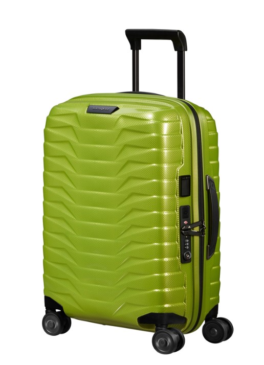 Samsonite Proxis Biz spinner 55 cm - voorkant 3 lime