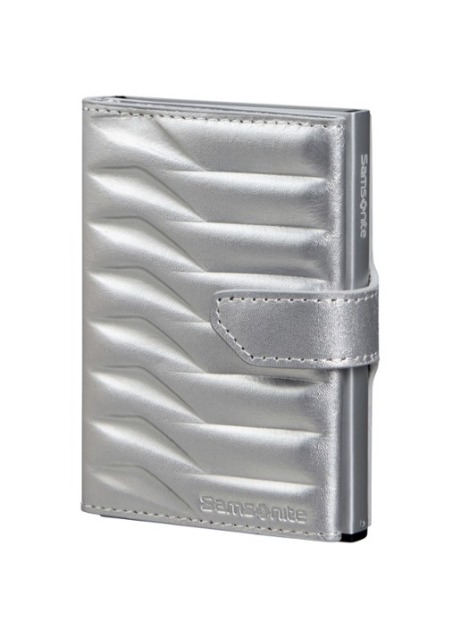 Samsonite Proxis pasjeshouder met metallic finish - detail 3 zilver