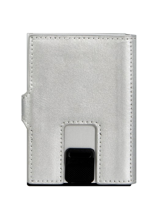 Samsonite Proxis pasjeshouder van leer - achterkant 3 zilver