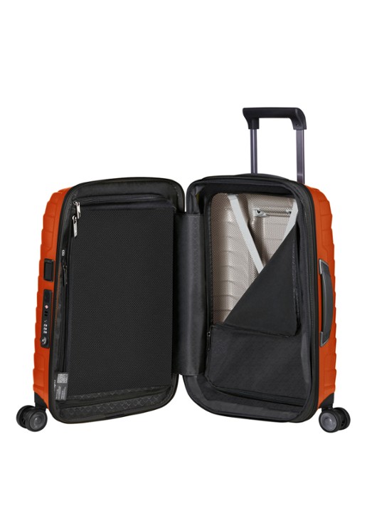 Samsonite Proxis spinner 55 cm  - achterkant 3 rood