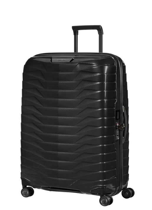 Samsonite Proxis spinner 69 cm - voorkant 2 zwart