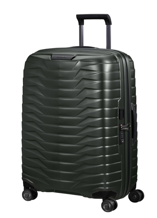 Samsonite Proxis spinner 69 cm - voorkant 6 donkergrijs
