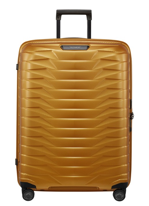 Samsonite Proxis spinner 75 cm - voorkant goud
