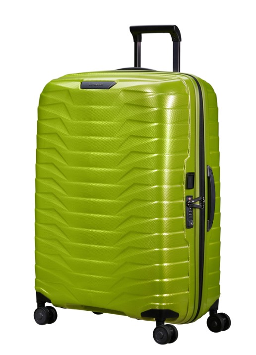 Samsonite Proxis spinner 75 cm - voorkant 7 lime
