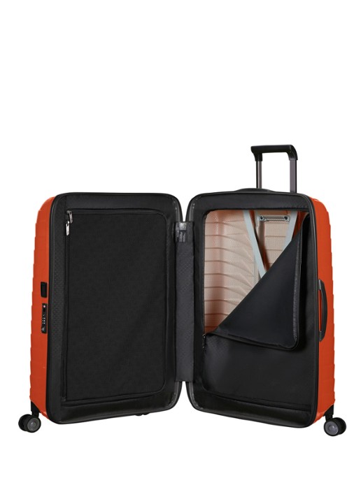 Samsonite Proxis spinner 75 cm - achterkant 3 rood