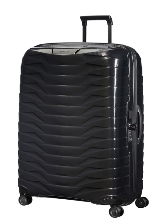 Samsonite Proxis spinner 81 cm - voorkant 3 zwart