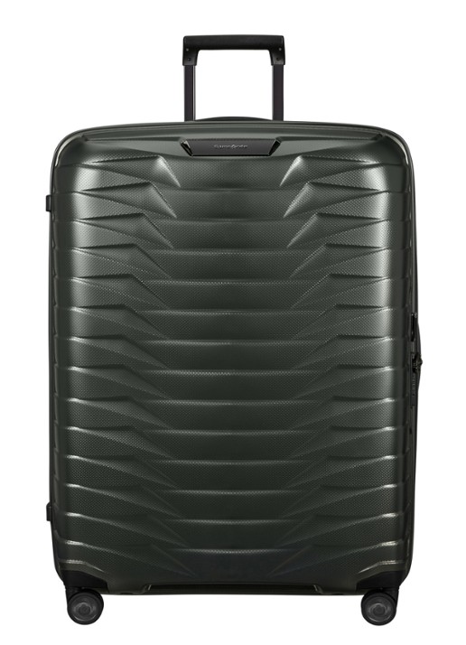 Samsonite Proxis spinner 81 cm - voorkant 2 donkergrijs