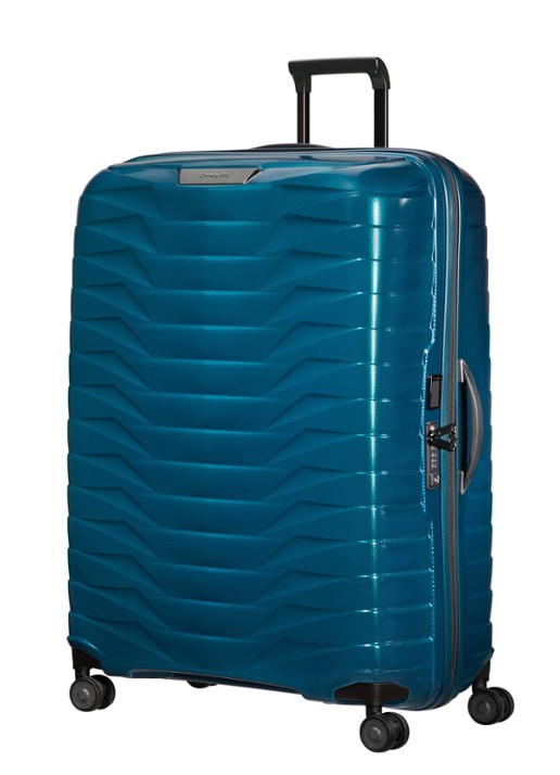Samsonite Proxis spinner 86 cm - voorkant 5 petrol
