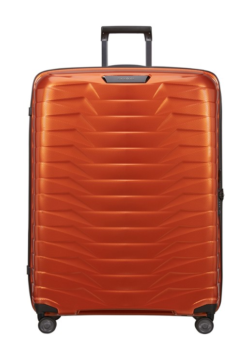 Samsonite Proxis spinner 86 cm  - voorkant 2 oranjerood