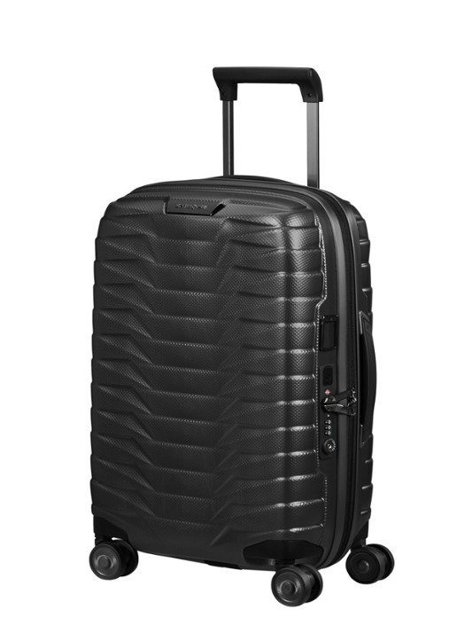 Samsonite Proxis uitbreidbare spinner 55 cm - voorkant 6 antraciet