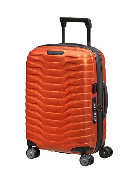 Samsonite Proxis uitbreidbare spinner 55 cm - voorkant 3 rood