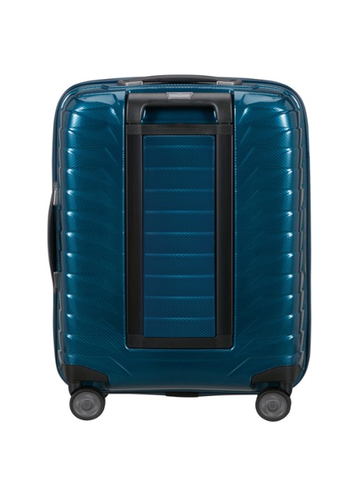 Samsonite Proxis vergrootbare spinner 55 cm - achterkant 3 petrol