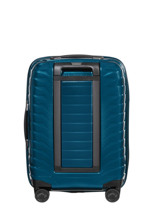 Samsonite Proxis vergrootbare spinner 55 cm - achterkant 3 petrol