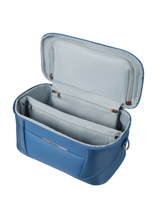 Samsonite Re-Lite beautycase met afneembare schouderriem - detail 2 capri blue