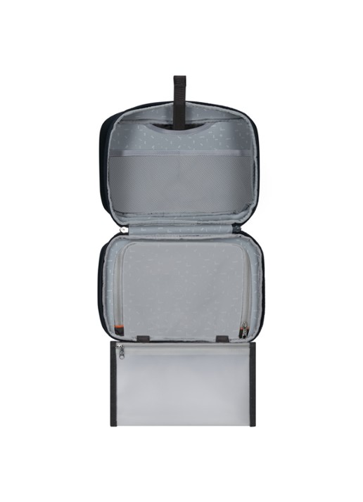 Samsonite Re-Lite toilettas met logo - detail 4 midnight blue