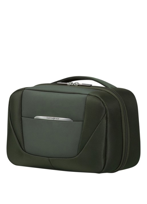 Samsonite Re-Lite toilettas met logo - detail climbing ivy / bronsgroen