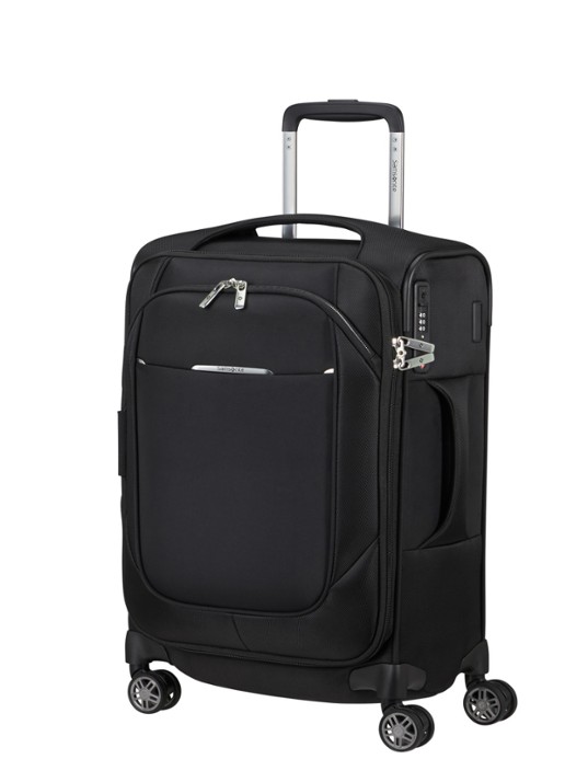 Samsonite Re-Lite vergrootbare spinner 55 cm  - detail black