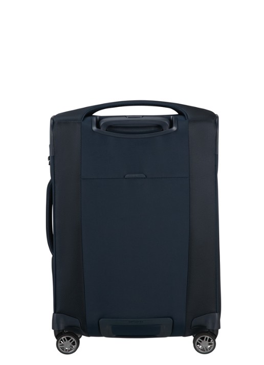 Samsonite Re-Lite vergrootbare spinner 55 cm - achterkant 2 midnight blue