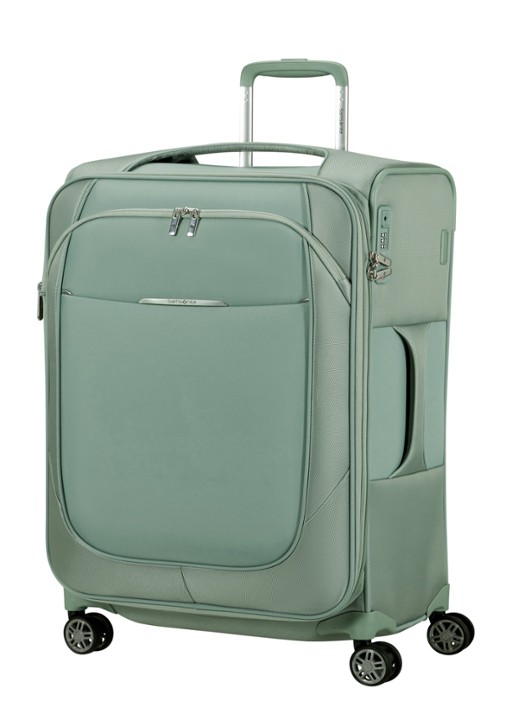 Samsonite Re-Lite vergrootbare spinner 67 cm - voorkant 2 lindegroen