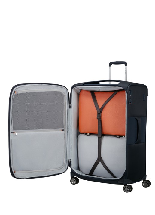 Samsonite Re-Lite vergrootbare spinner 78 cm - voorkant 2 midnight blue