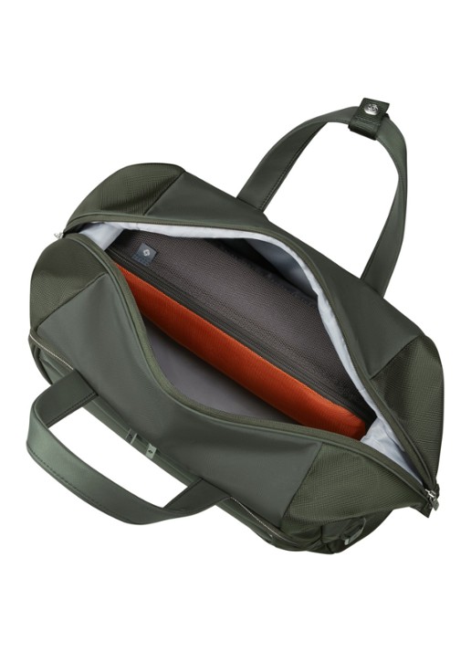 Samsonite Re-Lite weekendtas met afneembare schouderriem - voorkant 3 climbing ivy / bronsgroen