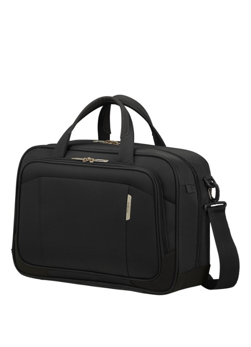 Samsonite Respark schoudertas met 15,6 inch laptopvak - voorkant 4 ozone black / zwart