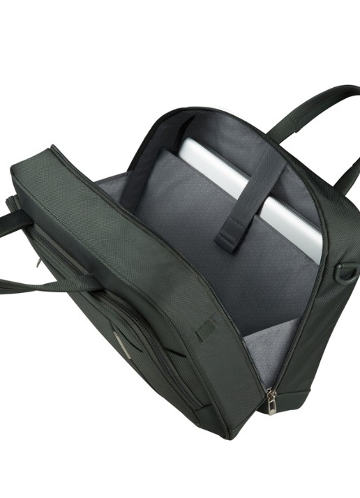Samsonite Respark schoudertas met 15,6 inch laptopvak - detail 2 groen