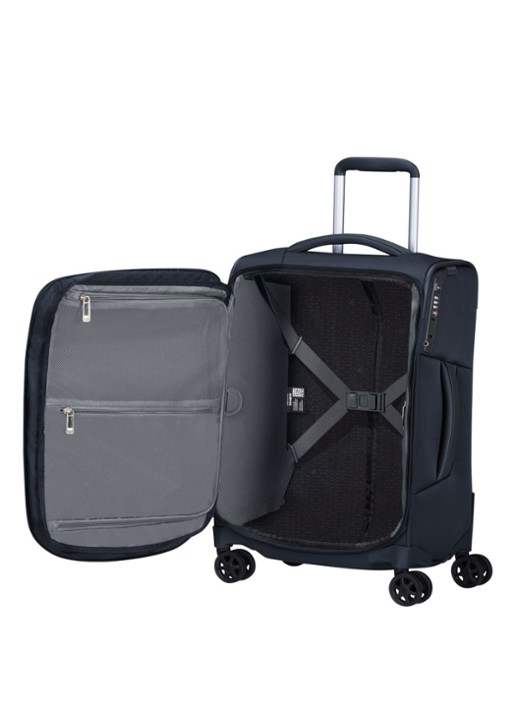 Samsonite Respark spinner  55 cm - detail donkerblauw