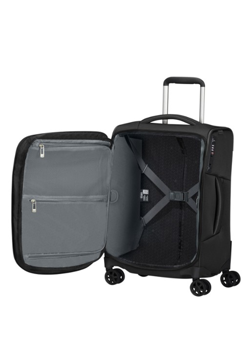 Samsonite Respark spinner  55 cm - detail zwart