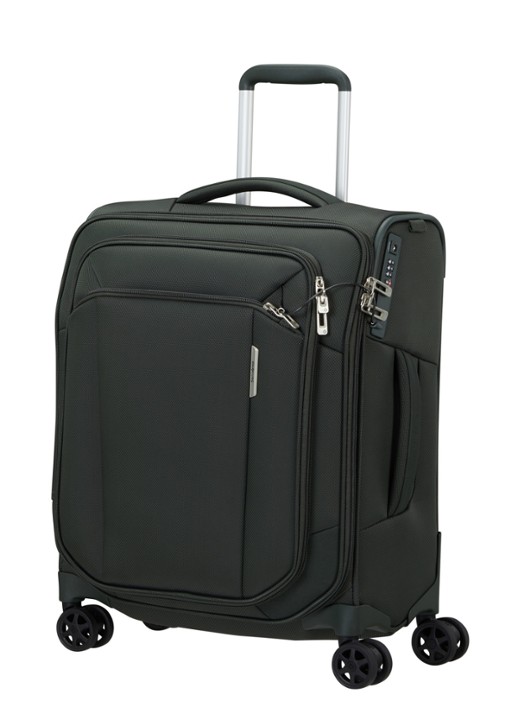 Samsonite Respark spinner 55 cm - voorkant 3 bronsgroen