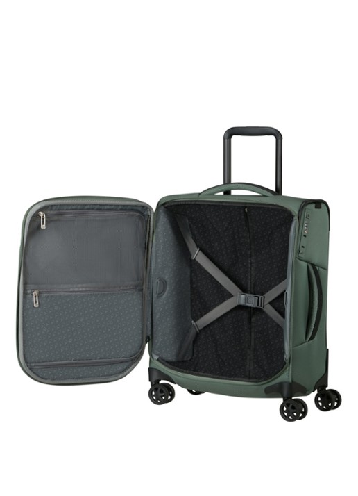 Samsonite Respark spinner 55 cm - achterkant 3 lichtgroen