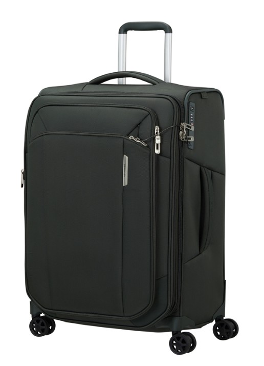 Samsonite Respark spinner 67 cm - voorkant 3 bronsgroen
